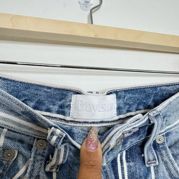 BOYISH | Darcy High Rise Pop Crop Jeans | 24 - Picture 5 of 7